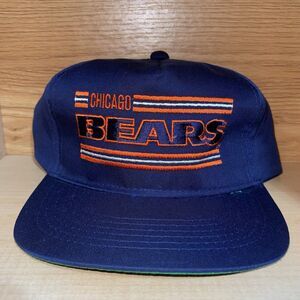 Vintage NOS Chicago Bears Drew Pearson NFL Snapback Hat Cap Rare